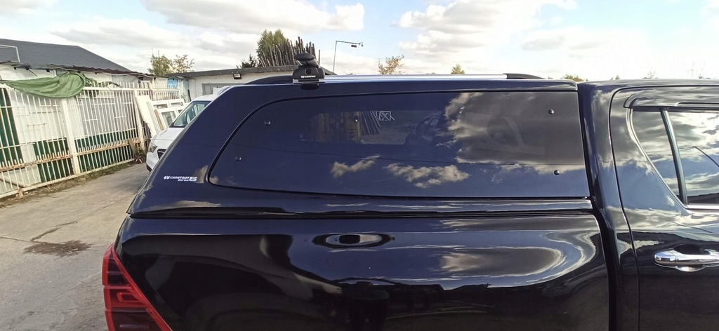 фото №6, Обшивка -hardtop- toyota hilux 2015+centralny замок, срібляста,