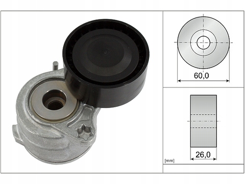фото №2, Натяжитель ремень клиновой ina do opel grandland x