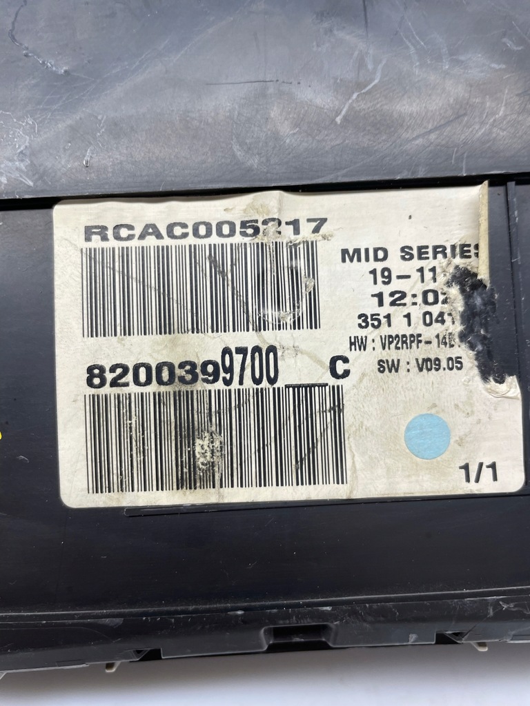 фото №5, Счетчик приборы renault 8200399700