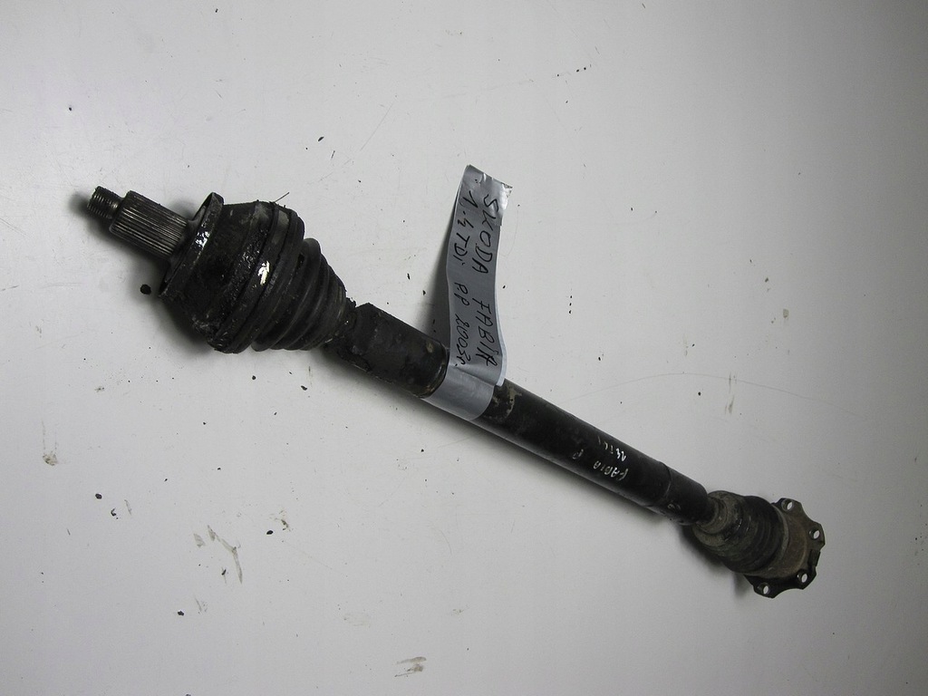 фото №8, Привідний вал довга перед права skoda fabia 1.4tdi 03r