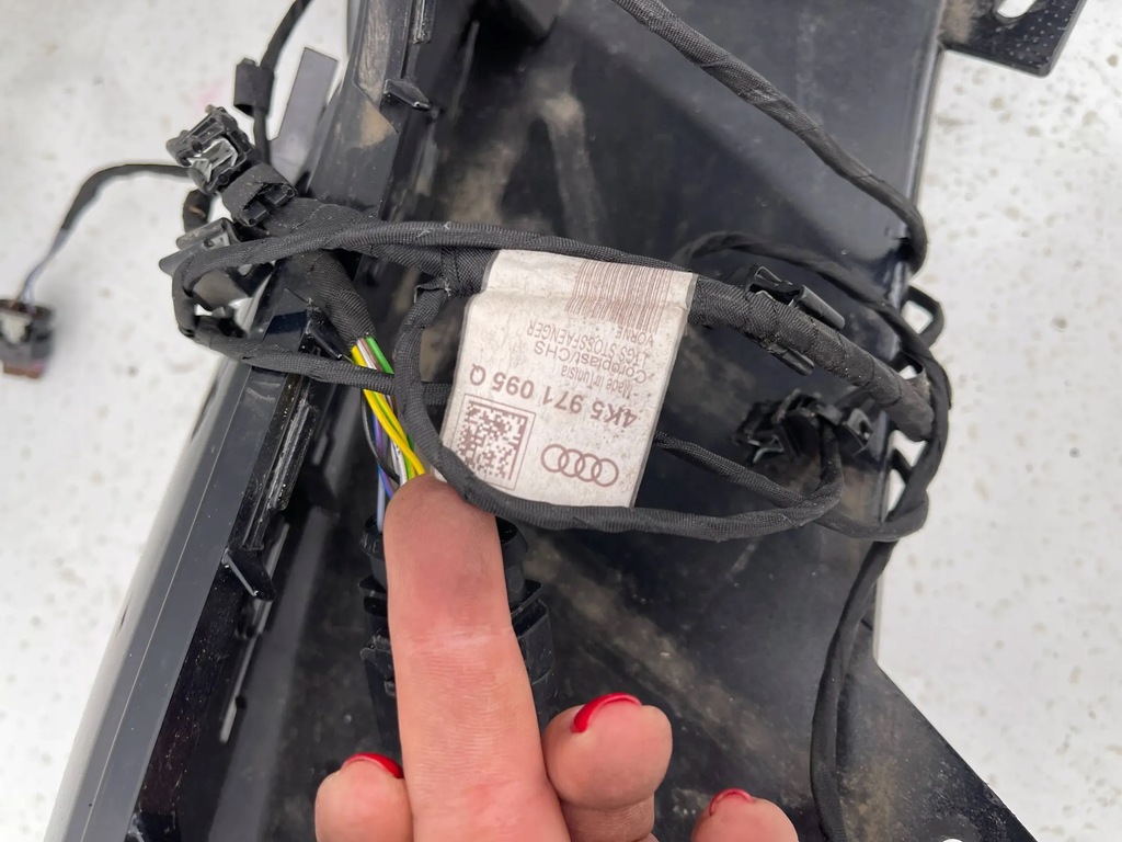 фото №14, Audi a6 s6 c8 4k 2018 s-line бампер перед передний жгут 4k0807437