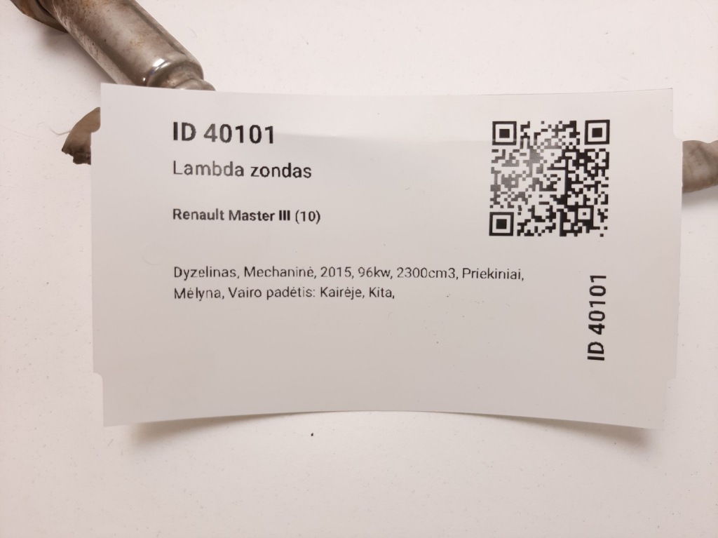 фото №7, 2015 renault master iii датчик лямбда-зонд 5wk97377