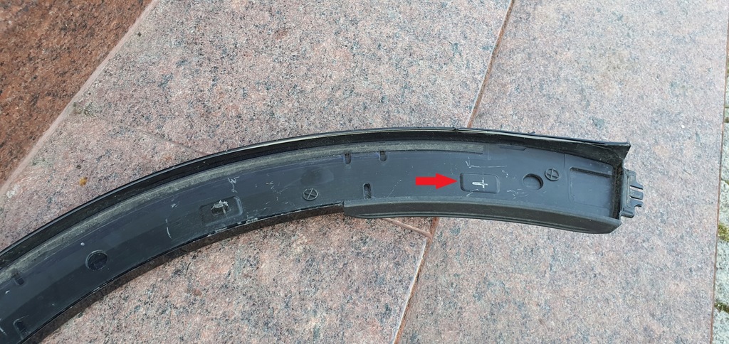 фото №11, Mercedes eqe suv 294 x294 amg молдинг защита крыла расширитель левая задняя