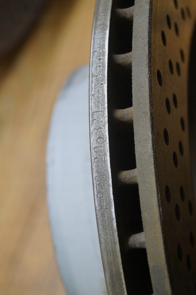 фото №13, Тормозные диски тормозные задняя porsche 911 997 3.6b 299mm