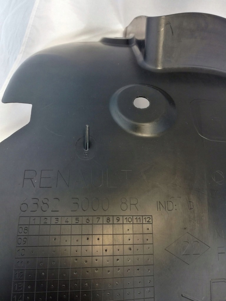 фото №3, Подкрылок renault master iii левая задняя 638230008r org