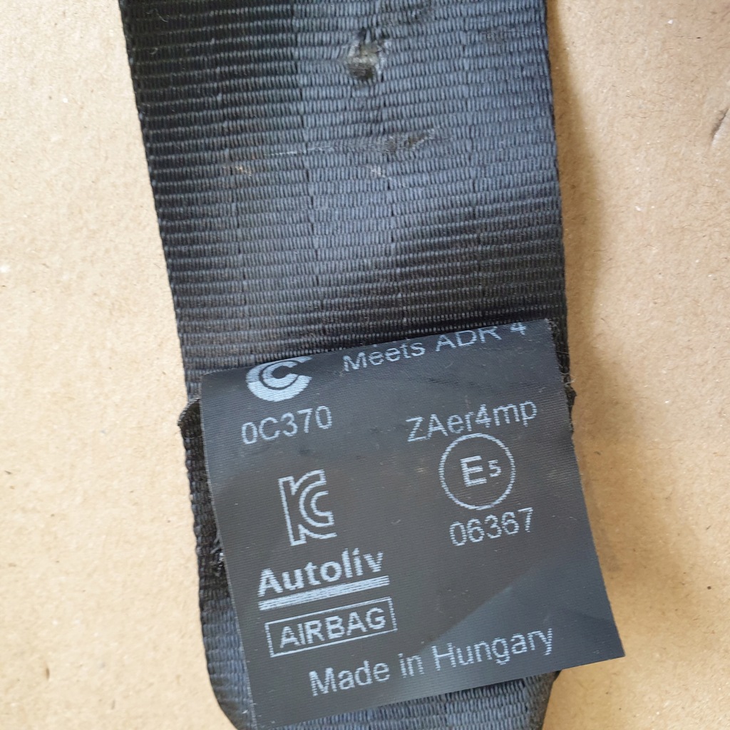 фото №7, Pas безопасности натяжитель перед правый volvo xc40 xc-40 оригинальный номер