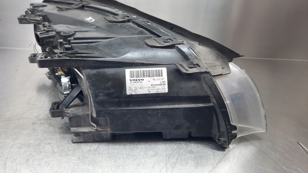 фото №7, Фара лівий ксенон 31383540 volvo v70 iii s80 ii пошкоджені скло