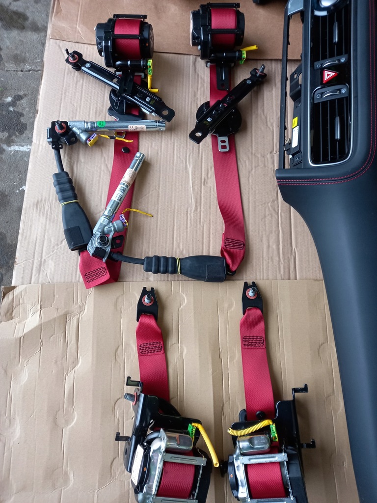 фото №6, Консоль панель приладів 3x подушка безпеки 4 ремені genesis g70 lift