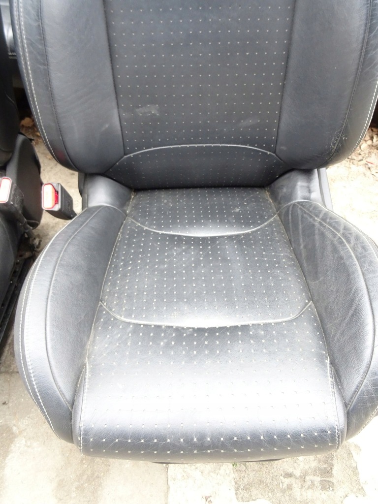 фото №5, Citroen ds4 сиденья заднее сиденье кожа комплект