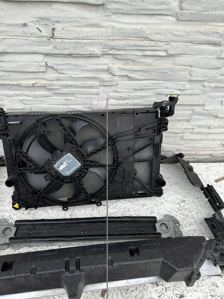 фото №5, Rav4 v pas передний kompletny 2,0b балка радиатор