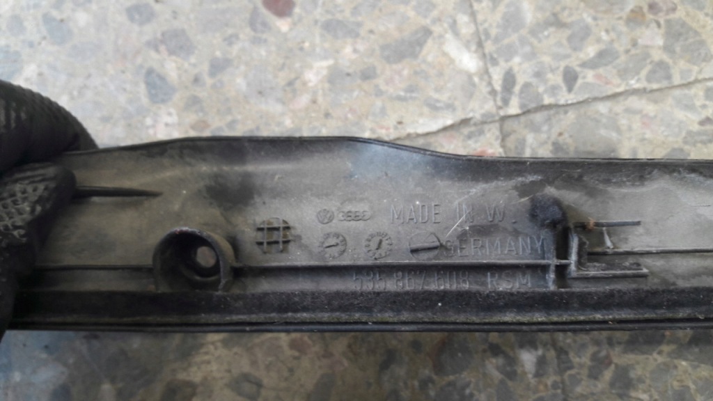 фото №9, 535867608 обивка крышки багажника правая vw corrado