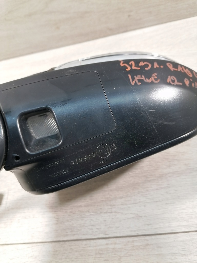 фото №11, Toyota rav4 дзеркало ліва 12pin toyota 045428