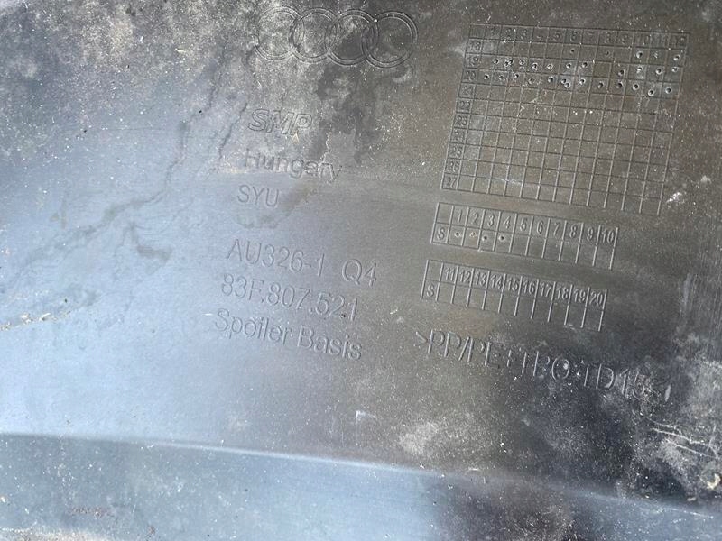 Бампер задняя задний audi q3 83f 2 ii sportback Доставка