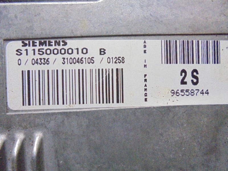 фото №5, Matiz бортовий комп'ютер 96558744 0,8 800 s115000010b