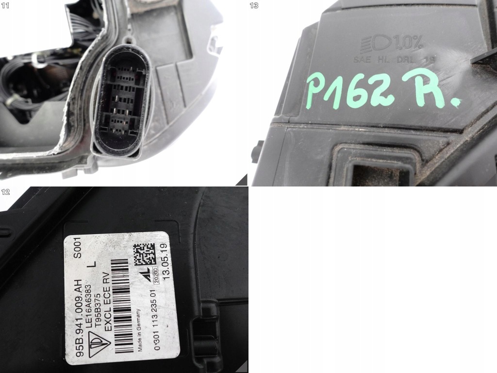 Porsche macan 95b рестайлінг  18- full led фара ліва перед європа excl 009h Оригінал