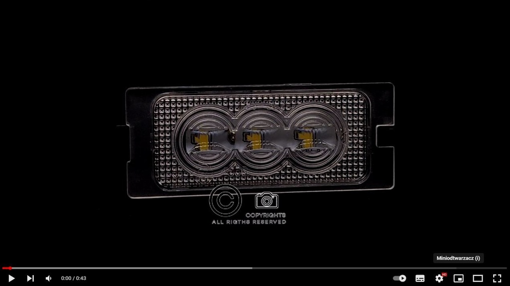 фото №8, Led фонари освещение номерного знака ford edge 2007-2014 ford escape 2008-2012