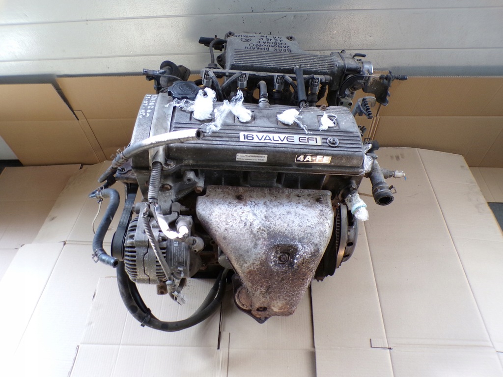фото №16, Toyota carina e t19 1.6 16v двигатель 4a-fe