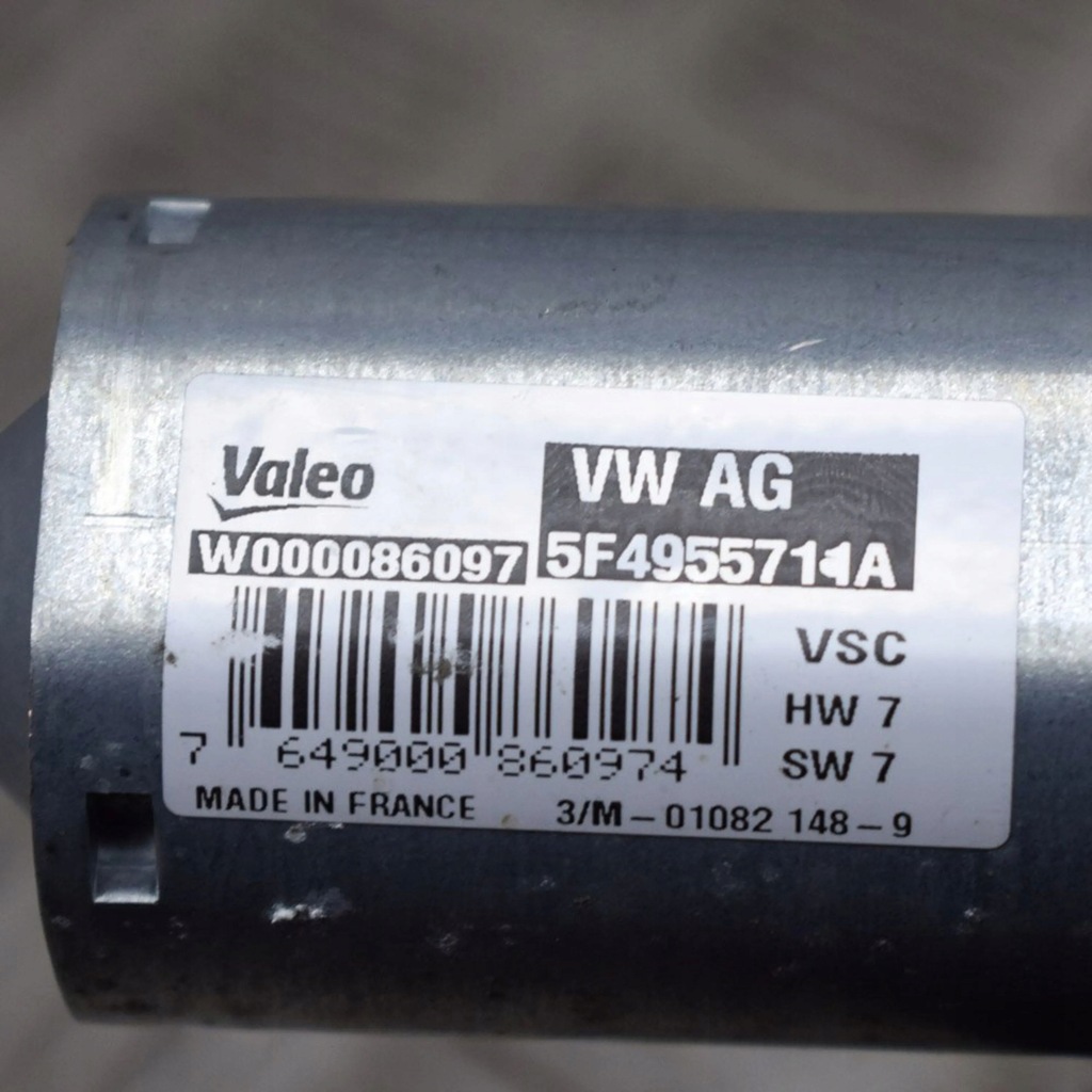 фото №6, Skoda fabia mk3 nj 2019 моторчик дворники стекло задний