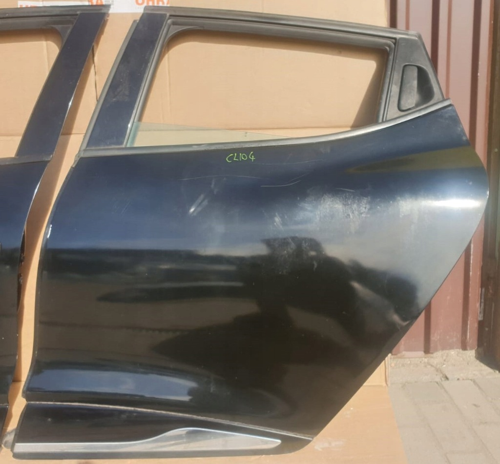 фото №2, Renault clio iv hb дверь левая задняя демонтаж