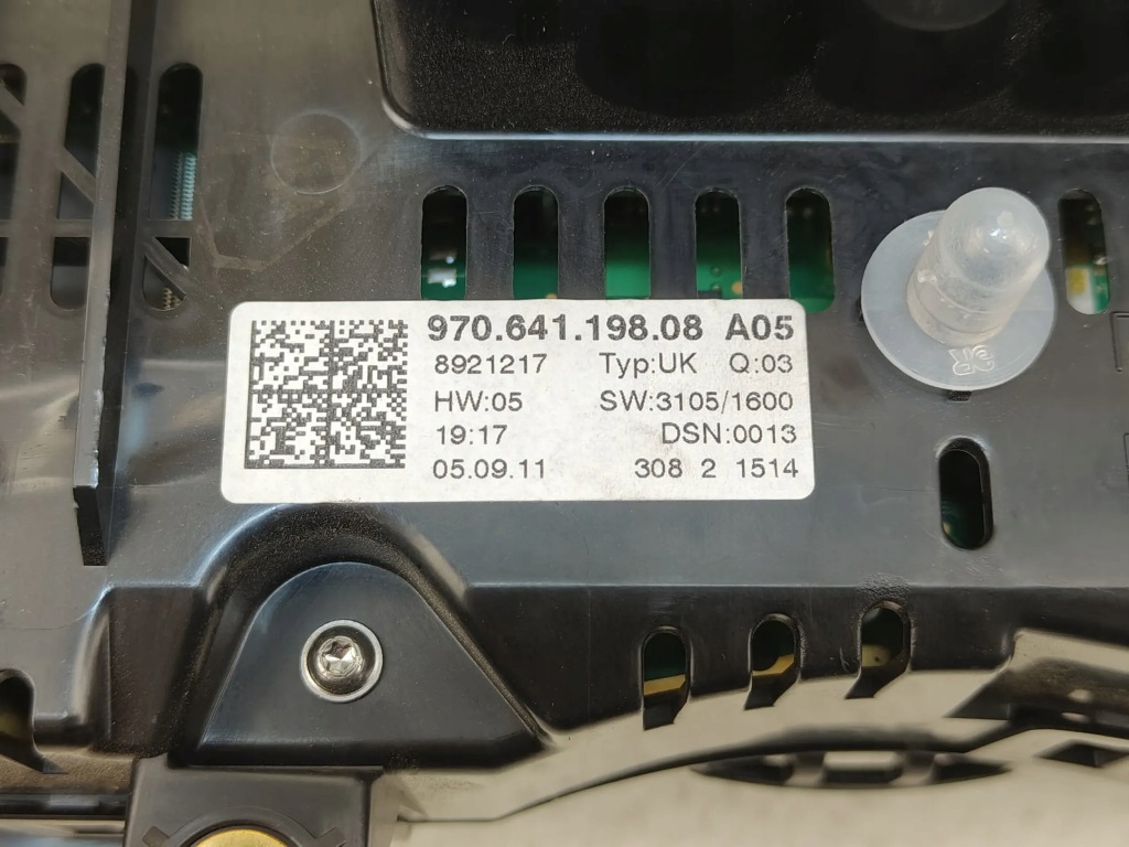 фото №8, Porsche panamera 970 09-13 3.0 tdi счетчик приборы 97064119808 uk