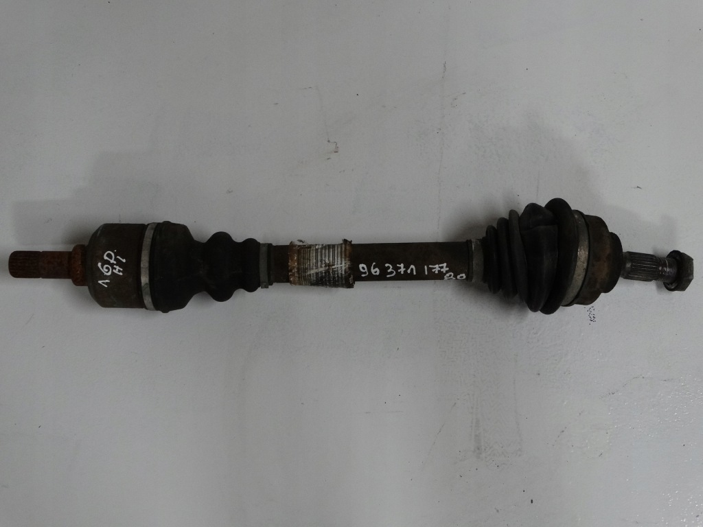 фото №1, Привідний вал ліва короткий peugeot 307 citroen c4 1.6 hdi