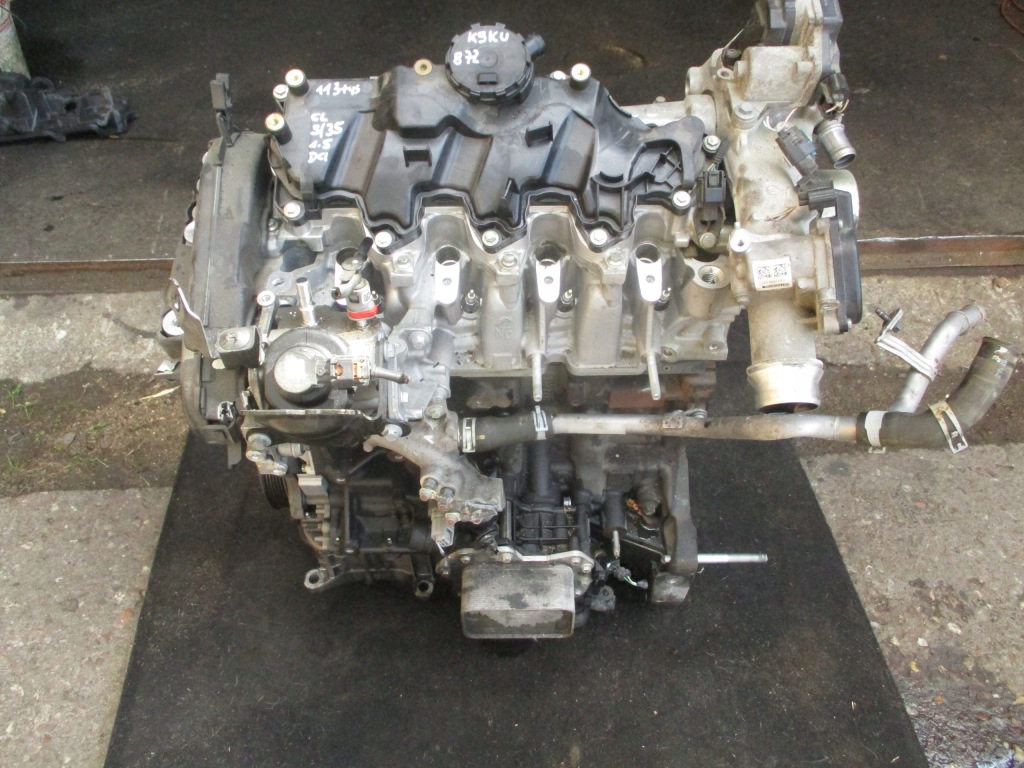 фото №1, Renault clio v captur ii двигатель 1.5 blue dci 113-tys km 19 rok