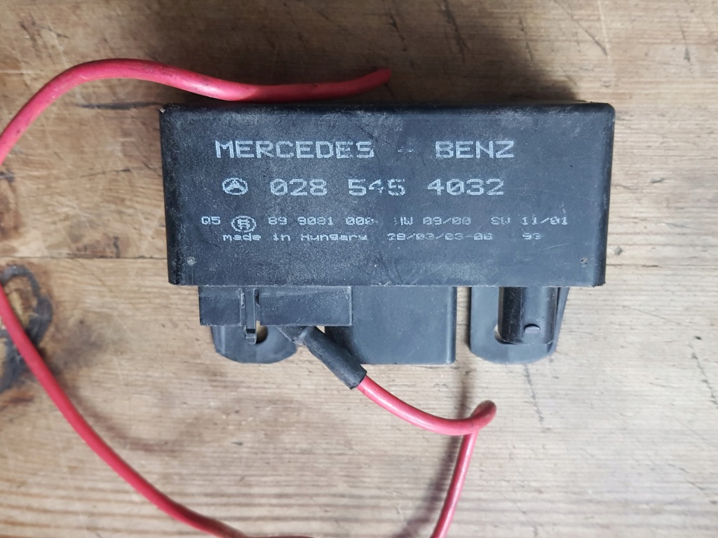 фото №1, Mercedes 3,2 2,7 cdi модуль реле свеча накаливания блок управления