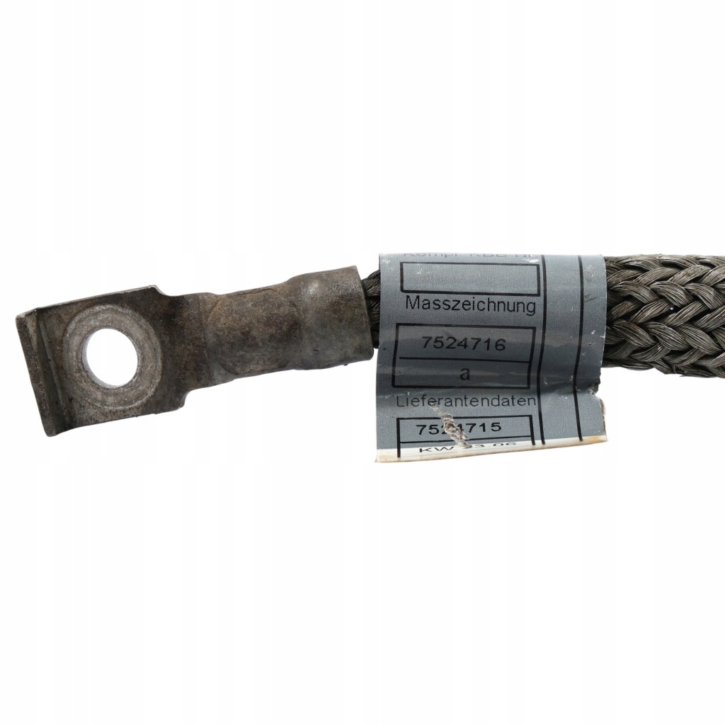 Bmw z4 e85 roadster 2.0 бензин шланг заземлення стартер 7524715 Оригінал