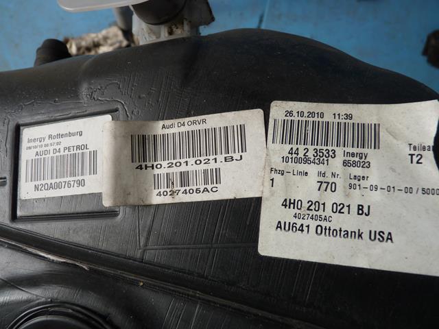 фото №7, Audi a8 d4 бак bak 3.0 tfsi 10-15