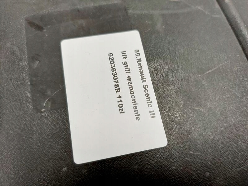 фото №6, Renault scenic 3 iii lift решётка радиатора решётка радиатора радиатора усилитель 620363078r