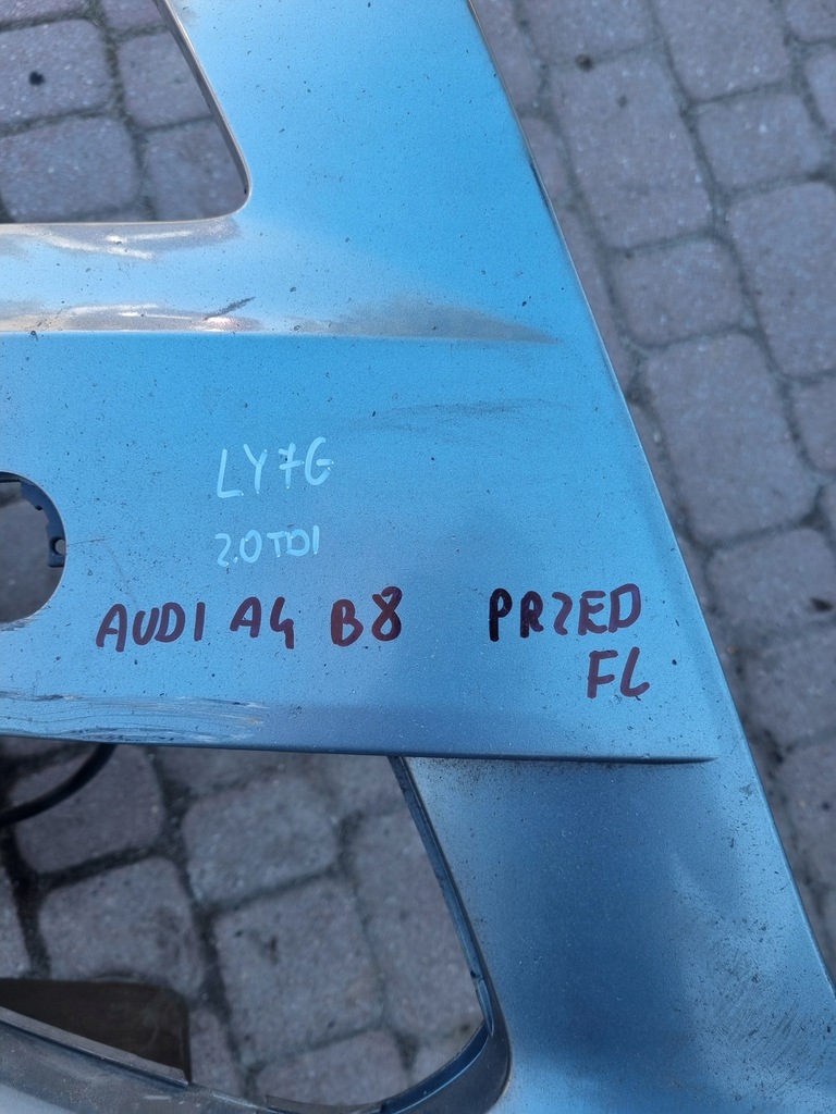 фото №8, Бампер перед передній обшивка audi a4 b8 przed liftem 2008-2012 ly7g