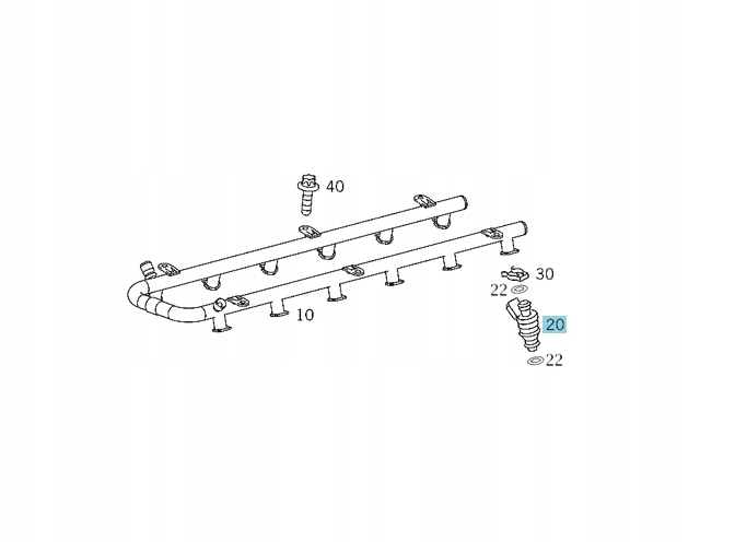 Купить Оригинальный форсунка топлива om137