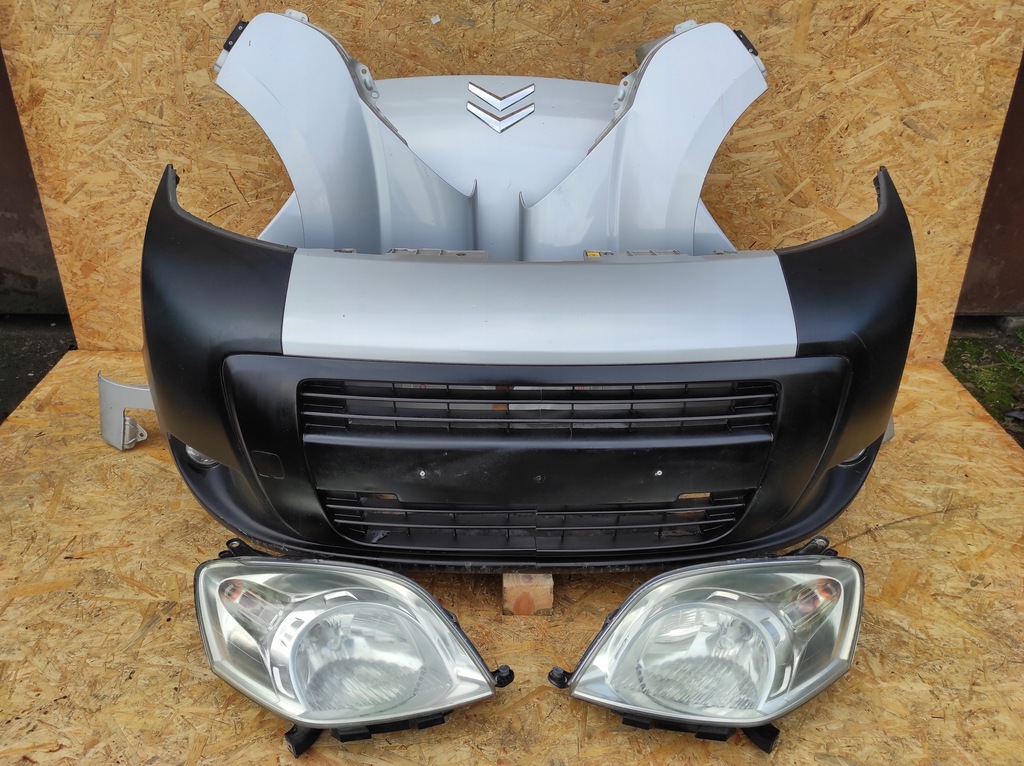 фото №1, Перед kompletny капот бампер лампы citroen nemo
