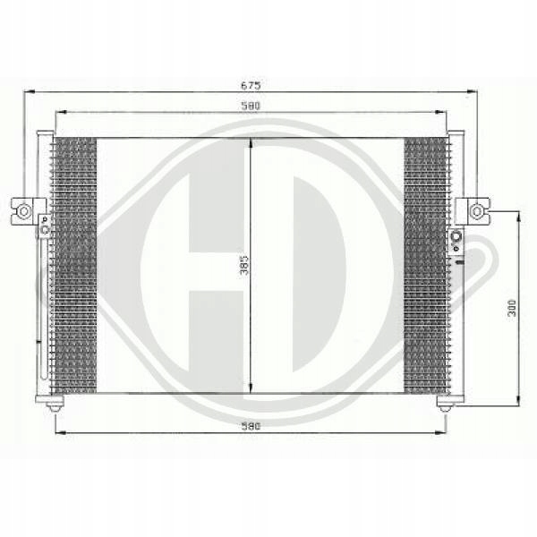 фото №1, Конденсатор do hyundai h 100/150 96-
