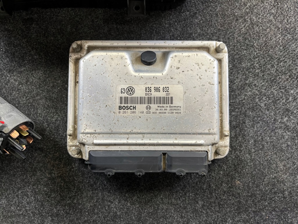 фото №5, Vw golf iv 1.4 16v ape набір стартовий блок керування 038906032 0261206140