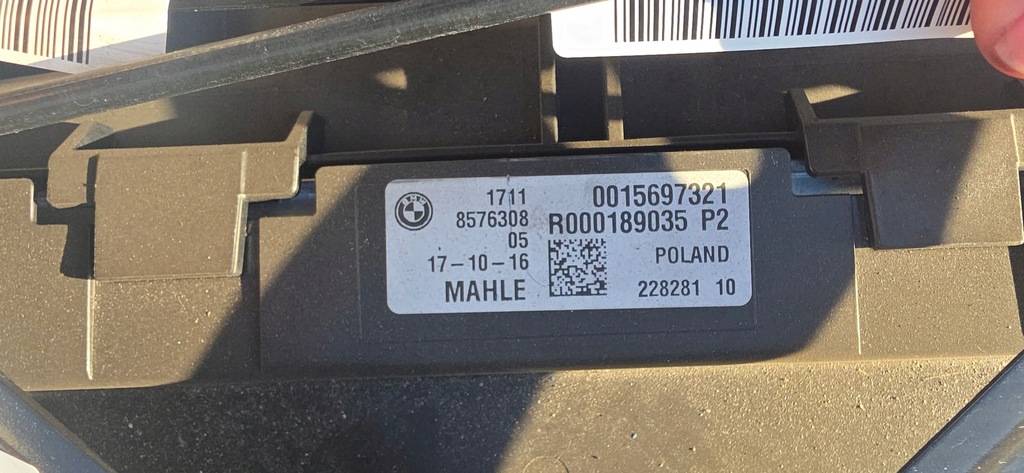 фото №11, Pas передній підсилювач радіатор радар bmw g11 g12 3.0d 4.0dx