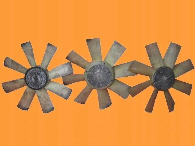 фото №1, Volvo fh13 fm віскомуфта віскозна муфта велика + вентилятор