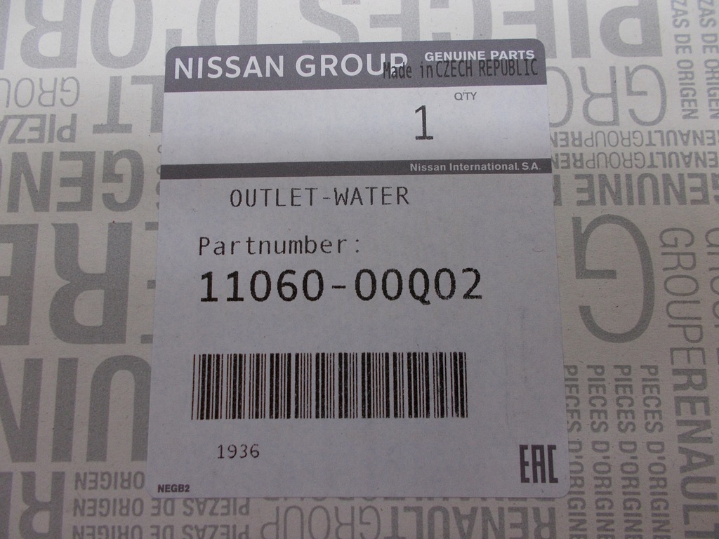 фото №6, Термостат 1,5 dci dokker duster oryg