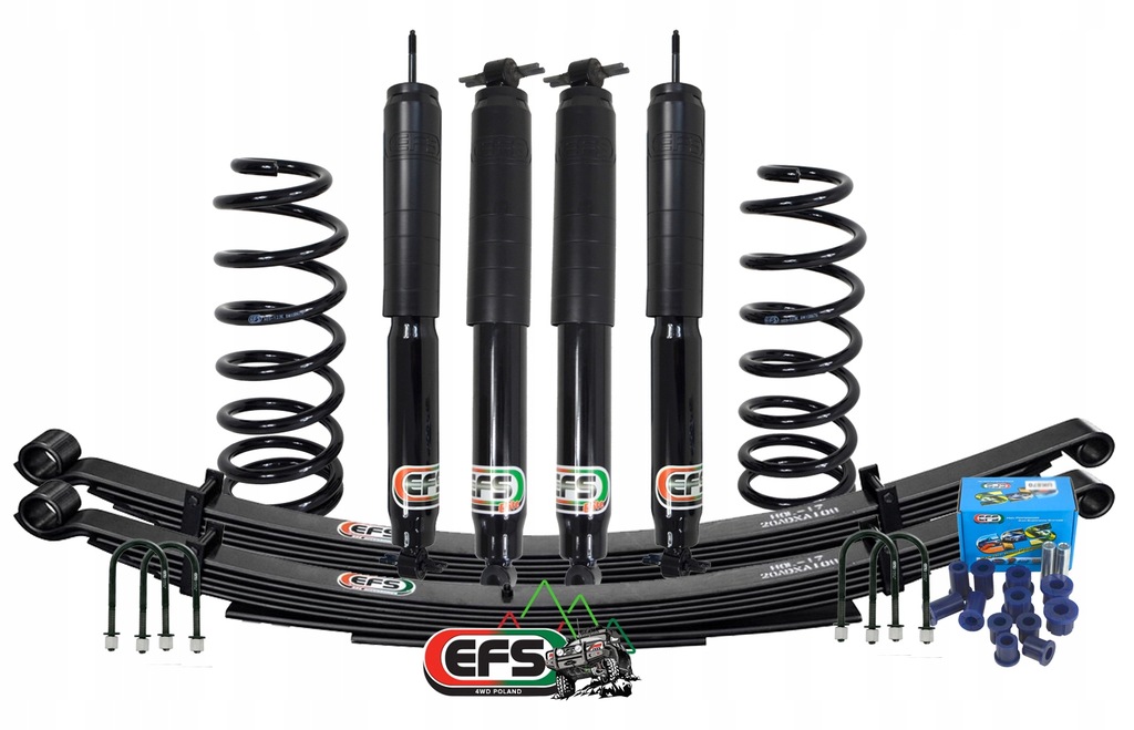 фото №16, Пружини амортизатори +2'' jeep wrangler tj efs