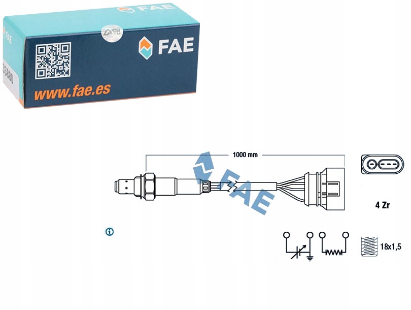 фото №1, Fae датчик лямбда-зонд seat alhambra cordoba cordoba var