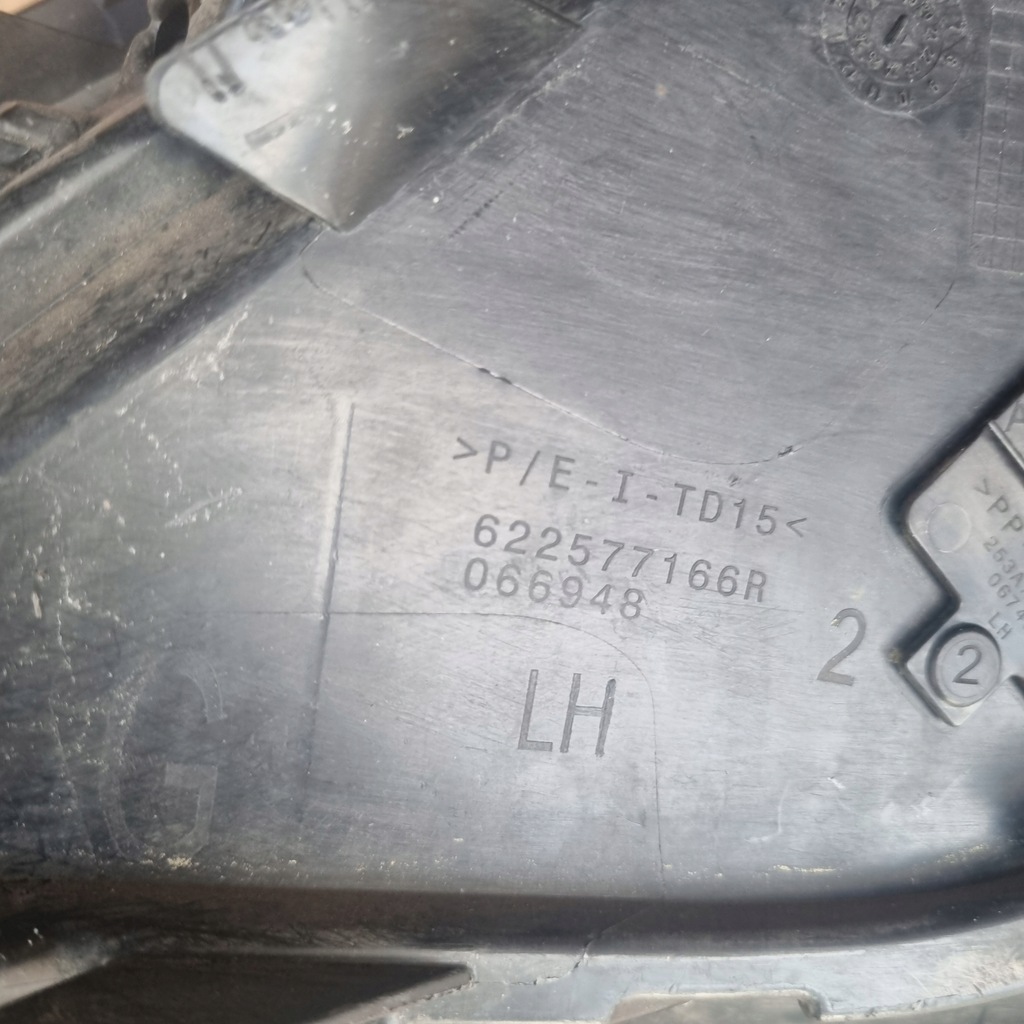 фото №12, Renault espace 5 v 16- lift решётка бампер решётка радиатора 622562749r 622577166r