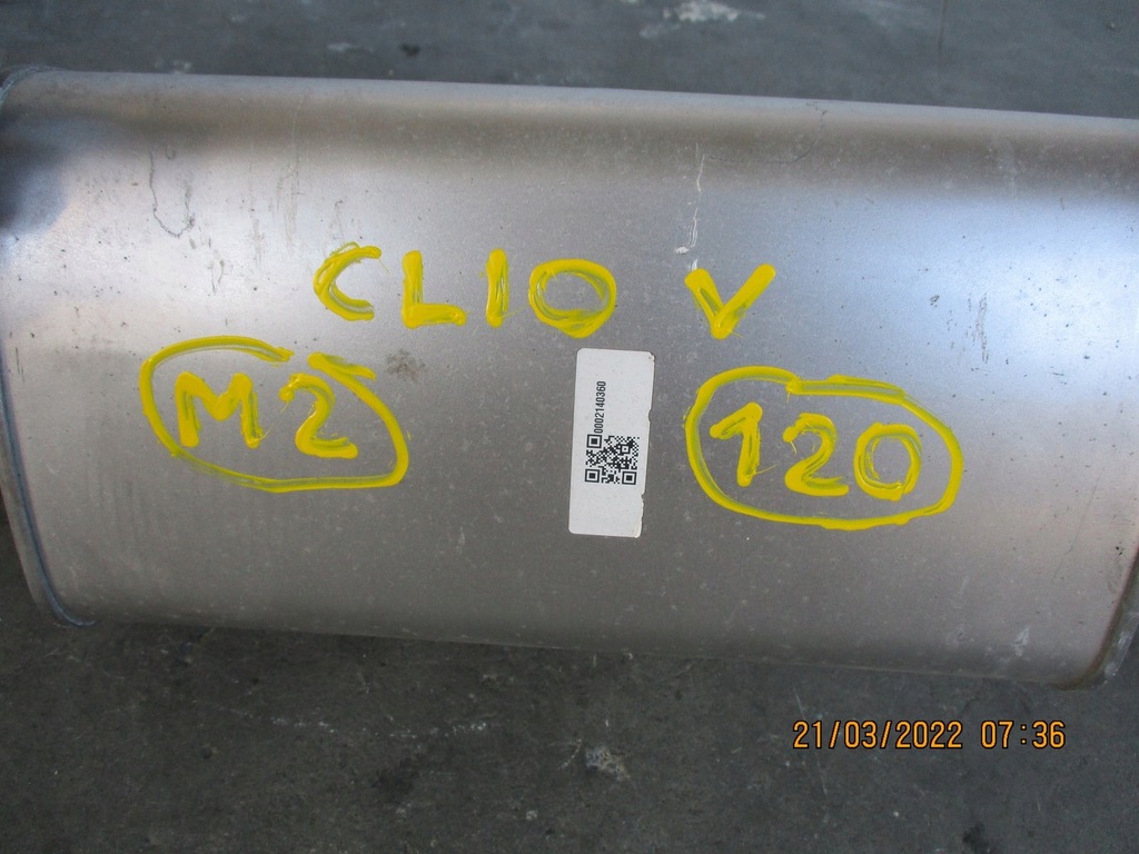 фото №6, Гаситель выхлоп renault clio v 203002872r