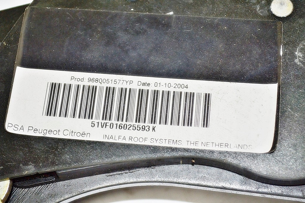 фото №11, Citroen c3 pluriel кабриолет крыша каркас механизм