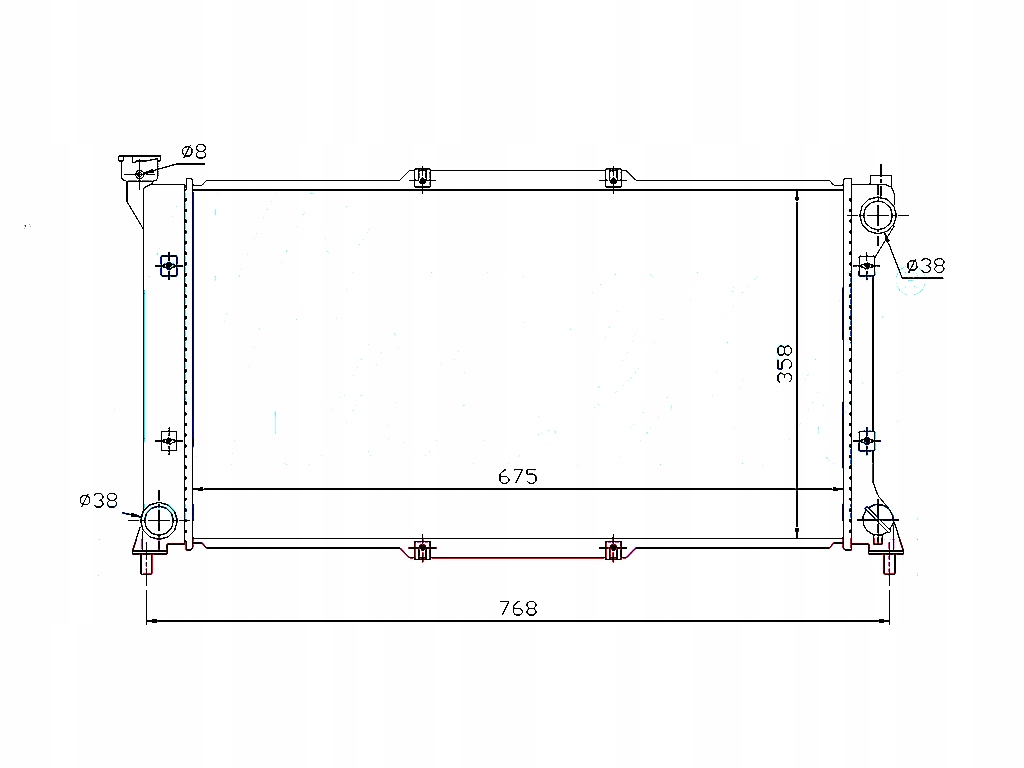 фото №2, Радиатор воды srline