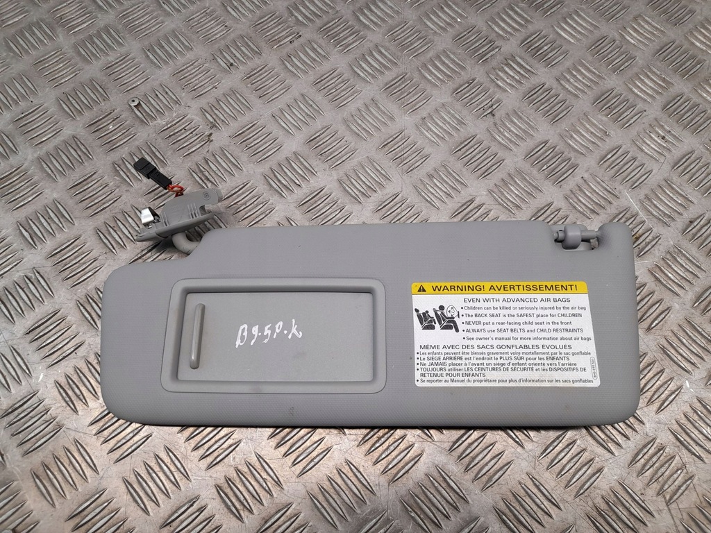 фото №6, Audi a4 s4 b9 8w0857551 перед сторона левая защита солнцезащитная