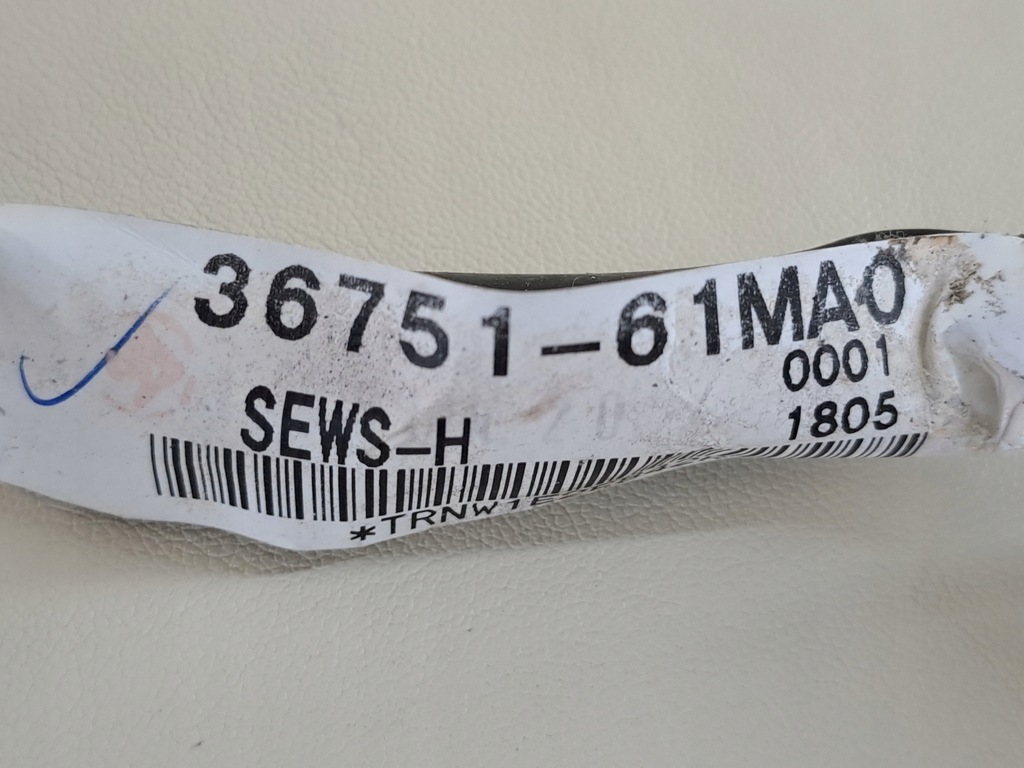 фото №9, Suzuki sx4 s-cross 18r lift 1.4t джгут електропроводка двері ліва задня