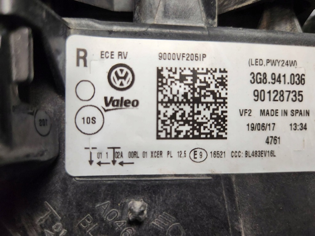 фото №15, Фара лампа передня перед права - vw arteon 3g8 full led 2017-2025