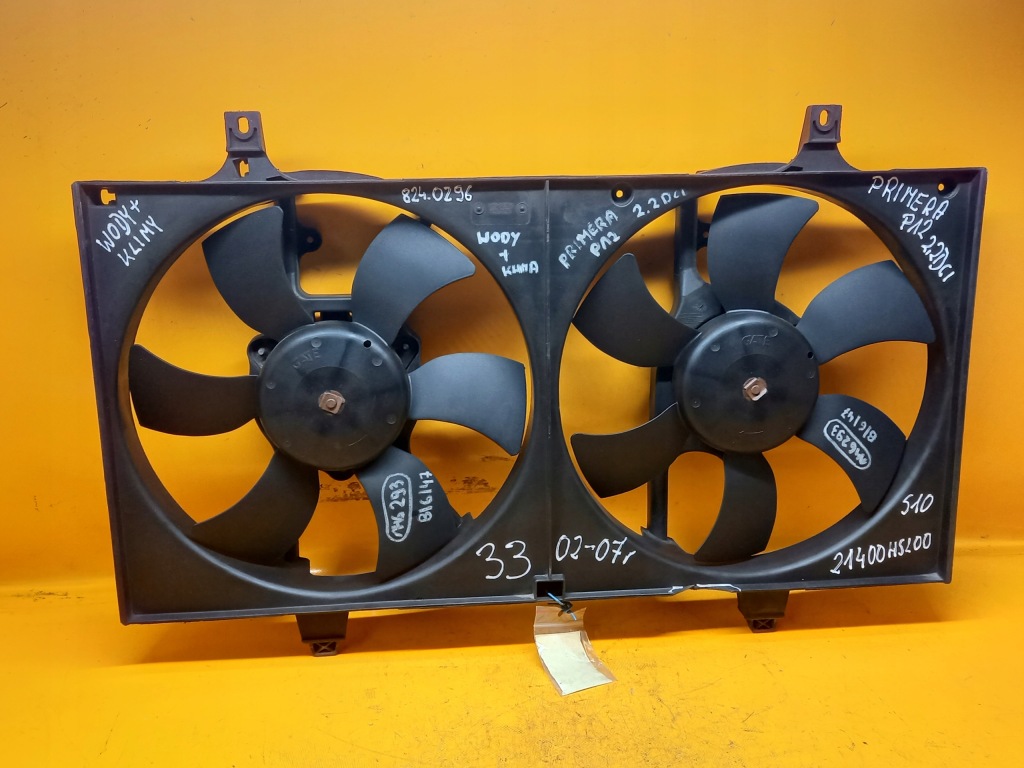 фото №1, Вентилятор wody+ кондиционер primera p12 2.2dci 8240296
