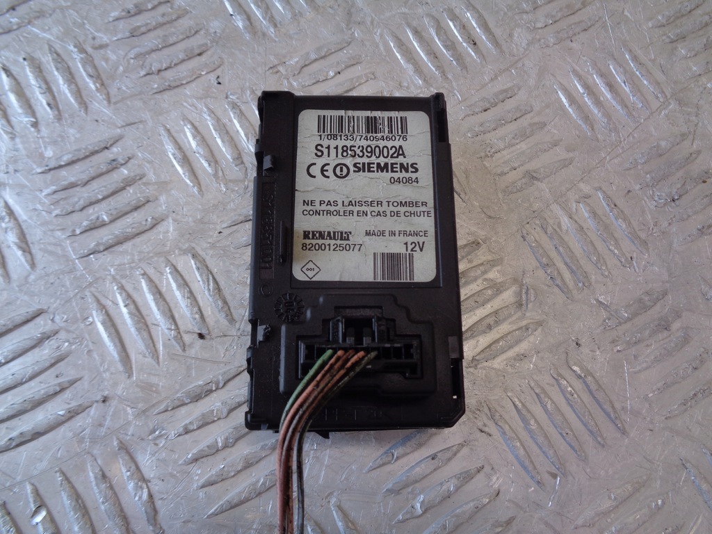 фото №3, Считыватель карта замок зажигания 8200125077 renault scenic ii 2003-