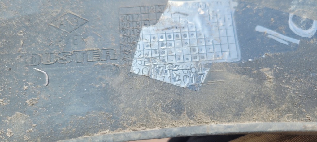 фото №9, Молдинг крыла левый перед dacia duster ii 17-